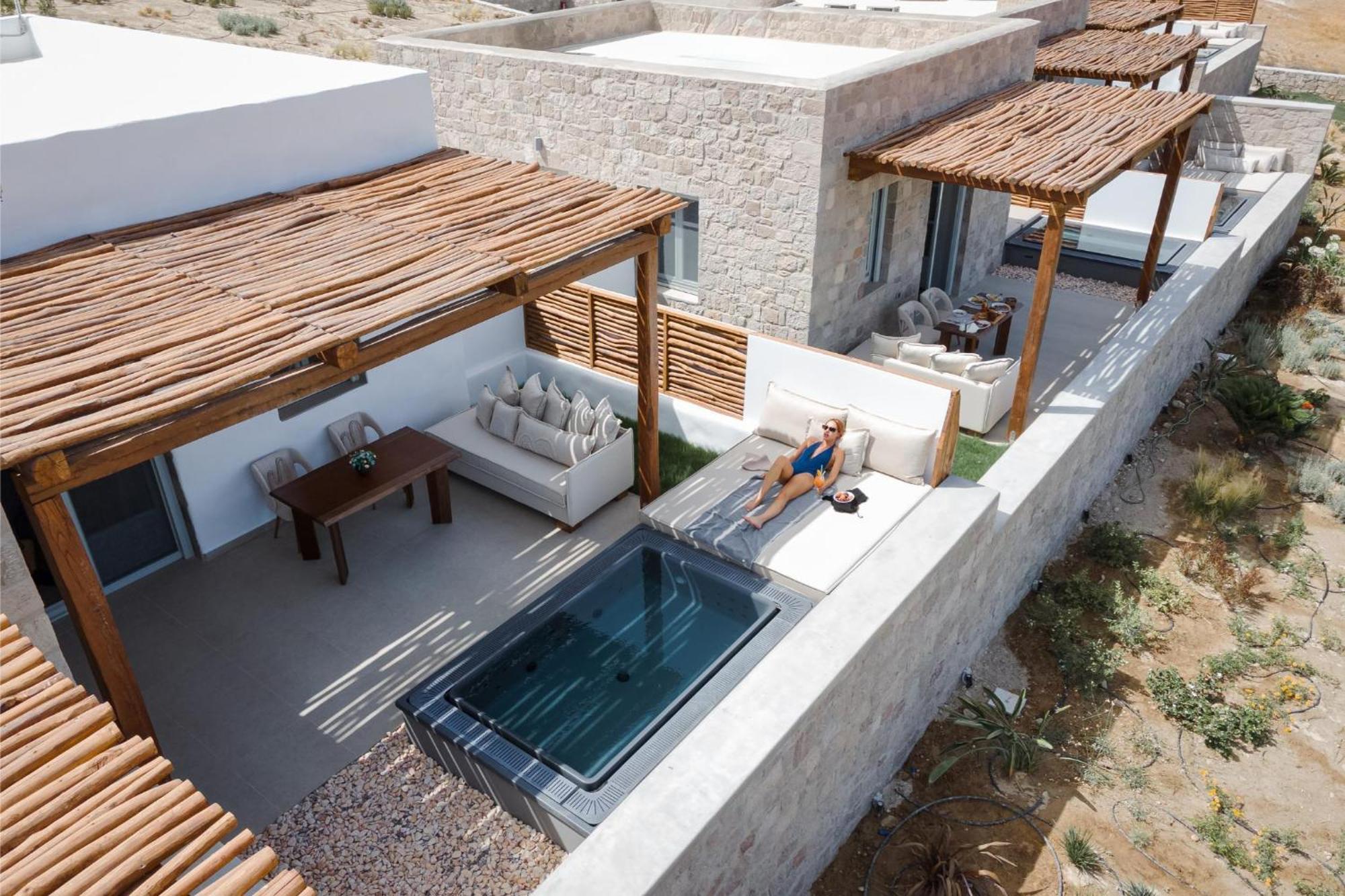 Horizon Suites Milos Paliohóri Szoba fotó